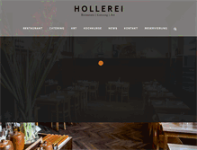 Tablet Screenshot of hollerei.at